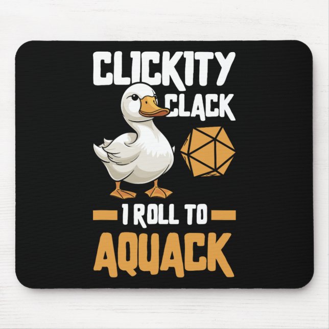 Rpg Gaming Rollenspiel D20 Brettspiele Lustig R Mousepad (Vorne)