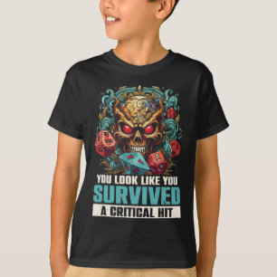 Rpg Gaming Rollenspiele D20 Tischspiele Lustig R T-Shirt