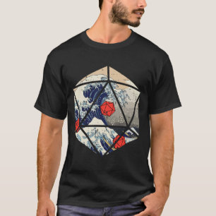 Rpg Japanische Große Welle Gamer Männer Jungen Kin T-Shirt