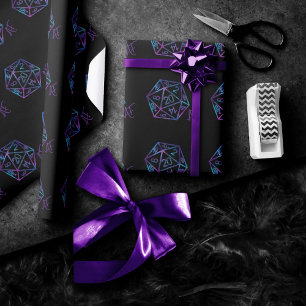 RPG Krit AF Nebula Fantasy Tischspieler Würfel Geschenkpapier