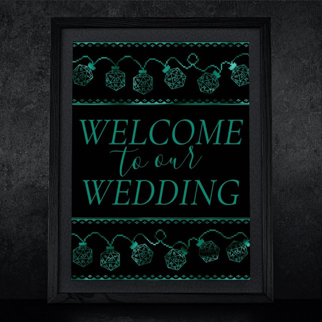 RPG-Leuchten | Aquamarin Fantasy Tabletop Gamer Wi Poster (Von Creator hochgeladen)