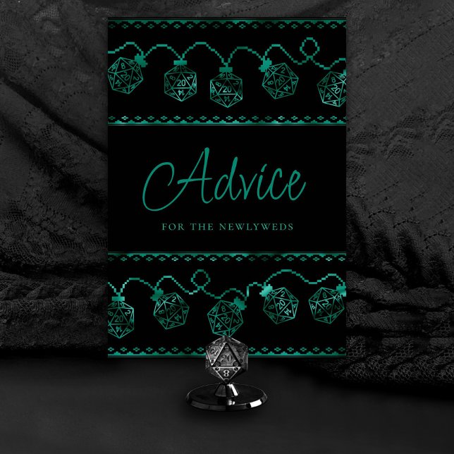 RPG-Leuchten | Aquamarines Green Fantasy Tabletop  Tischnummer (Customize for various tables (advice, bubbles, snack/sweets/coffee bar, ladies/gentlemen, etc))