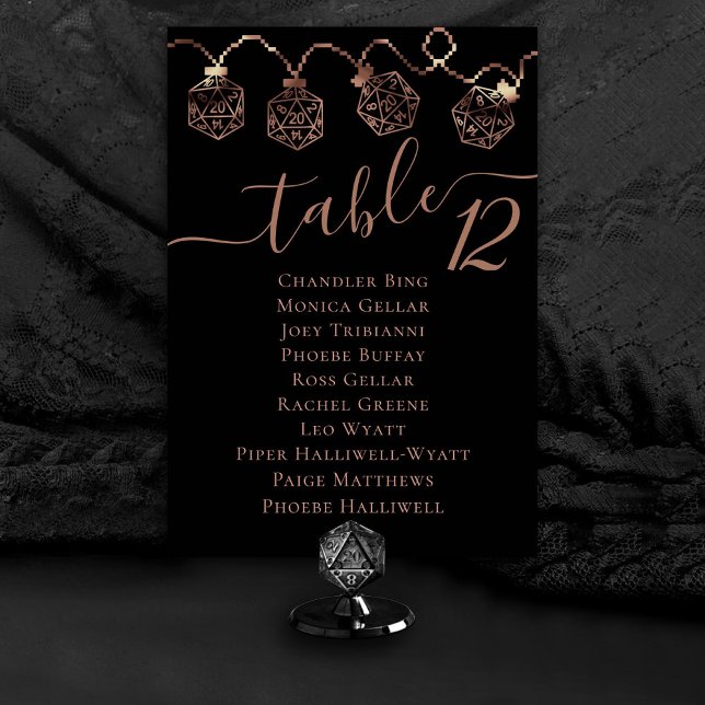 RPG-Leuchten | Copper Fantasy Tabletop Gast Name Tischnummer (Von Creator hochgeladen)