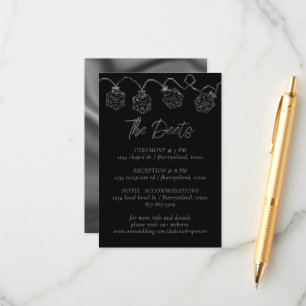 RPG-Leuchten   Fantasy Tabletop Gamer Gastdetails Begleitkarte