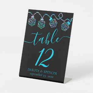 RPG-Leuchten   Holo Fantasy Tabletop PnP Gamer Dic Sockelschild