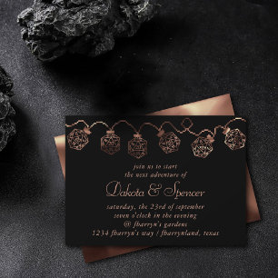 RPG-Leuchten   Kupfer Fantasy Tabletop Gamer Dice Einladung