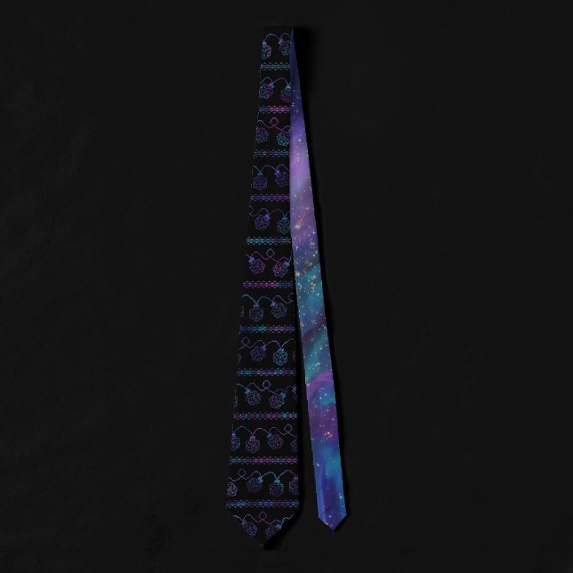 RPG-Leuchten | Nebula Fantasy Tabletop Gamer Dice Krawatte (Von Creator hochgeladen)