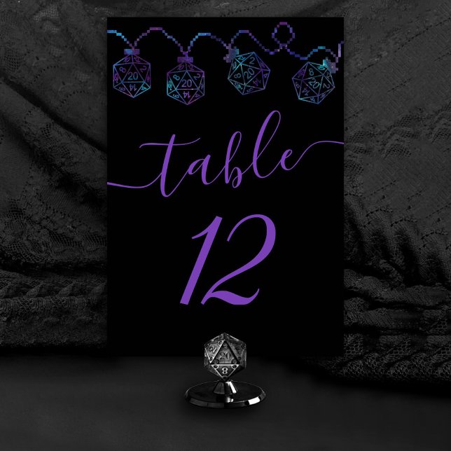 RPG-Leuchten | Nebula Fantasy Tabletop Gamer Dice Tischnummer (Von Creator hochgeladen)