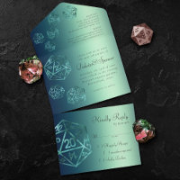 RPG Luxe | Aquamarin Sheen Fantasy Tabletop Gamer 
