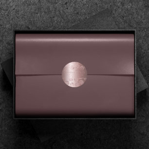 RPG Luxe   Mauve Fantasy Tabletop Gamer Custom Runder Aufkleber