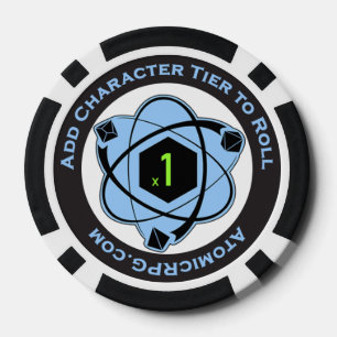 RPG-System +1 Player-Token Pokerchips