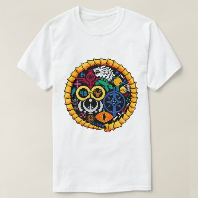 RPlace - Reddit Place - The Unending Void (Platz) T-Shirt (Design vorne)