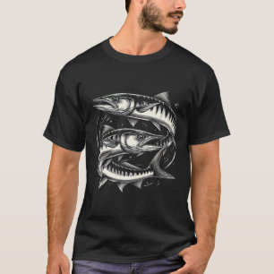 Rrakuda Fisch Grafik Design für Frauen und Männer T-Shirt