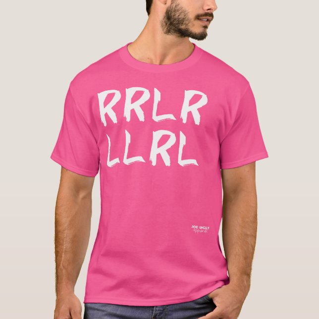 Rrlr Llrl Paradiddle Drum T-Shirt (Vorderseite)