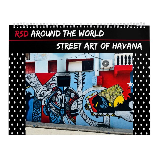 RSD Around The World | Street Art of Havana  Kalender (Titelbild)