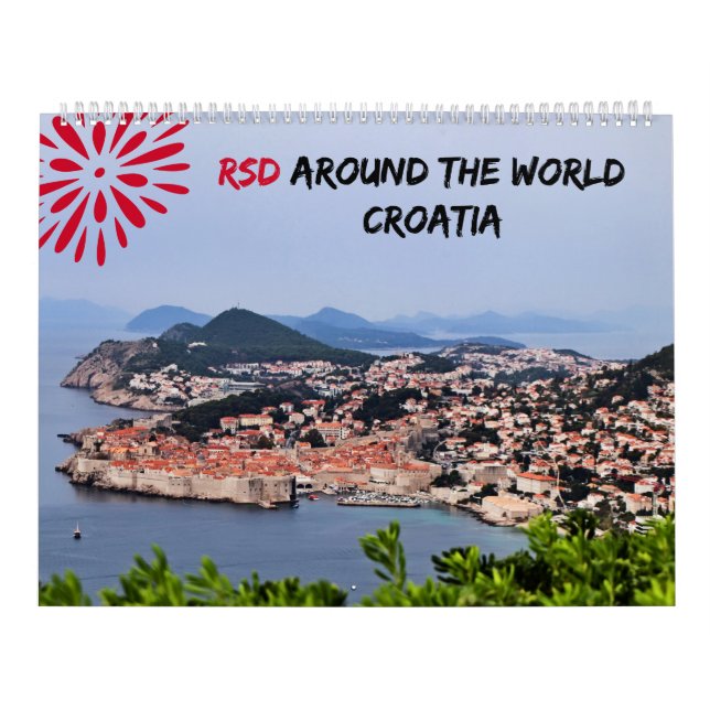 RSD auf der ganzen Welt | Kroatien Kalender (Titelbild)