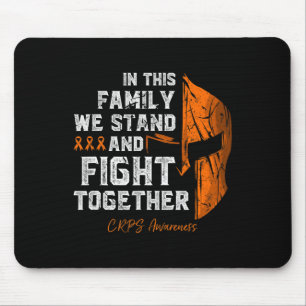 Rsd-crps Awareness Family unterstützen Spartan-Kri Mousepad