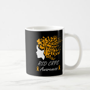Rsd Crps Awareness - Frauen Schmetterlinge Haare O Kaffeetasse
