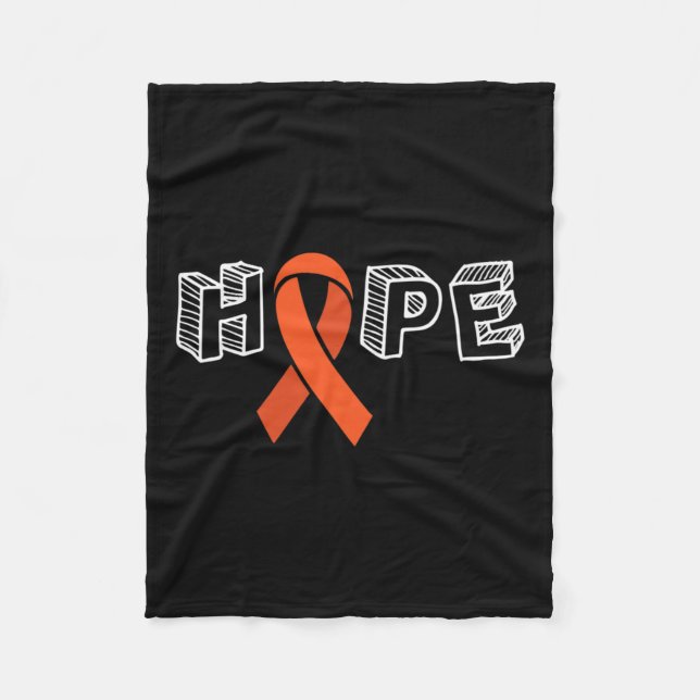 Rsd Crps Awareness Hope Fleecedecke (Vorderseite)