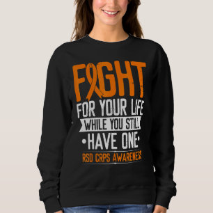 RSD CRPS Bewusstsein Kampf für das Leben Krieger O Sweatshirt