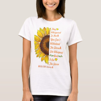 RSD/CRPS-Bewusstsein Sonnenblume T-Shirt
