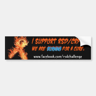 RSD/CRPS Bewusstseins-Autoaufkleber Autoaufkleber