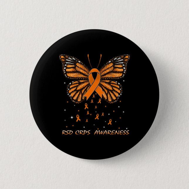 RSD CRPS-Butterfly Button (Vorderseite)