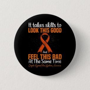 Rsd Crps Complex Regional Pain Syndrome Awareness Button