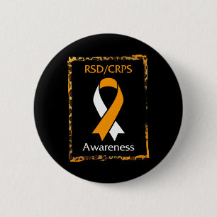 Rsd Crps Complex Regional Pain Syndrome Awareness Button