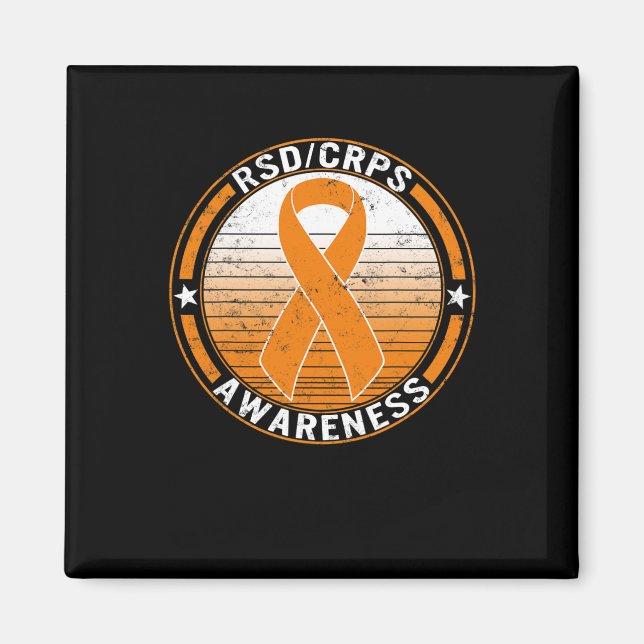 Rsd Crps Complex Regional Pain Syndrome Awareness Magnet (Vorne)