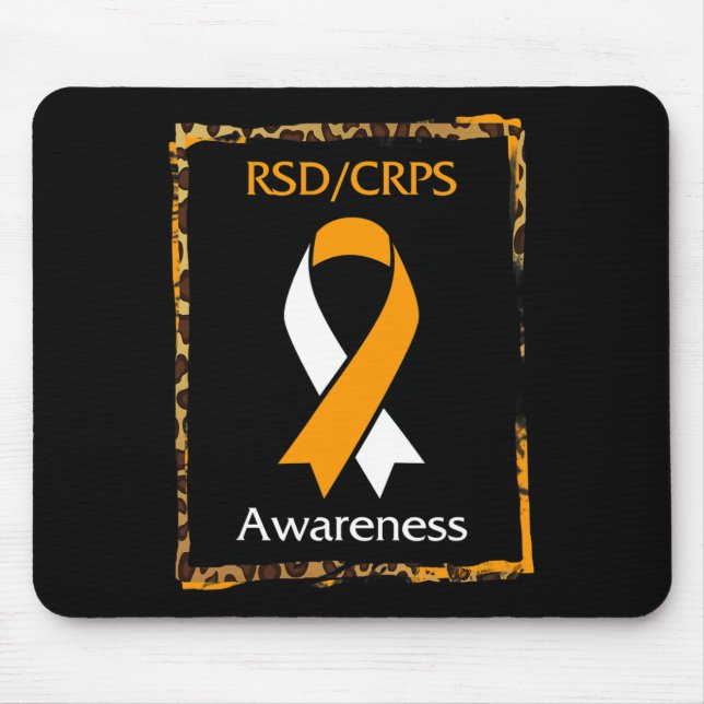 Rsd Crps Complex Regional Pain Syndrome Awareness Mousepad (Vorne)