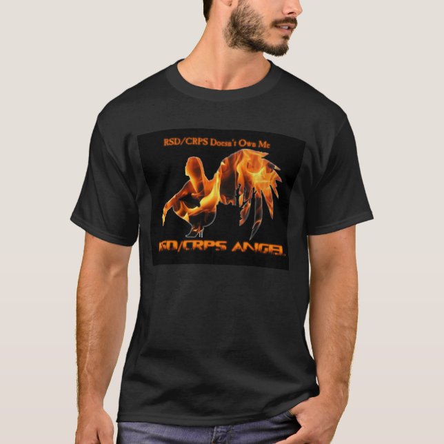 RSD/CRPS Engel T-Shirt (Vorderseite)
