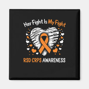 Rsd Crps ihr Kampf Orange Ribbon Complex Magnet