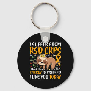 RSD CRPS Komplex Regional Pain Syndrome Awareness Schlüsselanhänger