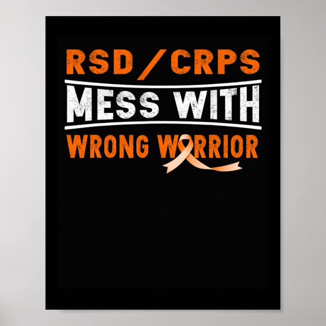 RSD CRPS-MUSTER MIT DEM FALSCHEN WARRIOR POSTER (Vorne)