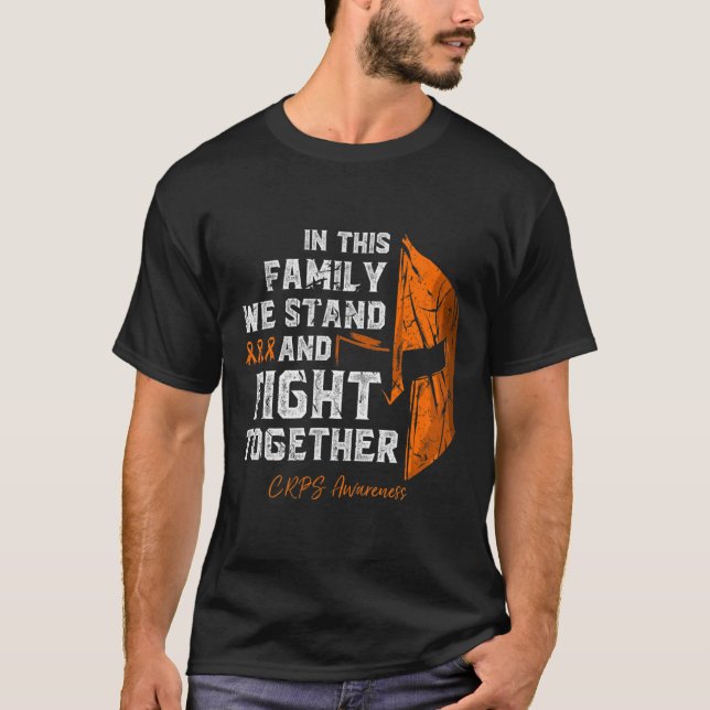 RSD-CRPS-Sensibilisierungsfamilie Unterstützung fü T-Shirt (Vorderseite)