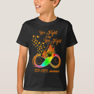 Rsd Crps Sensibilisierungskampagne Ihr Kampf ist m T-Shirt