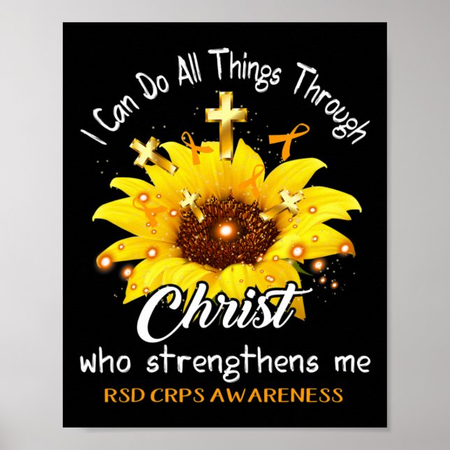 Rsd Crps Warrior Ich kann alles tun Poster (Vorne)