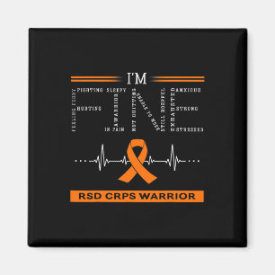 Rsd Crps Warrior I'm Fine Magnet
