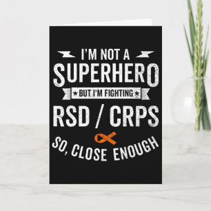 Rsd Crps Warrior Survivor Awareness Support Orange Karte