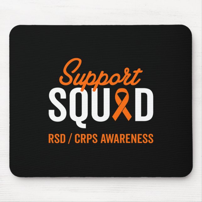 RSD CRPS Warrior Survivor Awareness Support Squad Mousepad (Vorne)