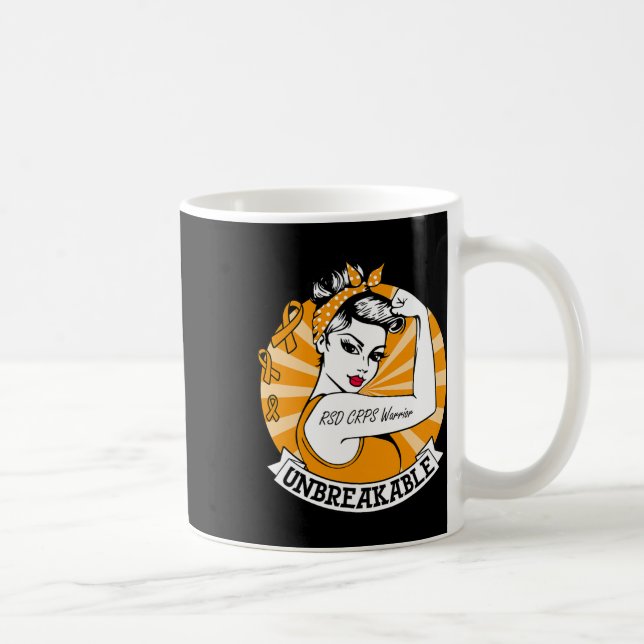 Rsd Crps Warrior Unzerbrechliche Rsd Crps Bewussts Kaffeetasse (Rechts)