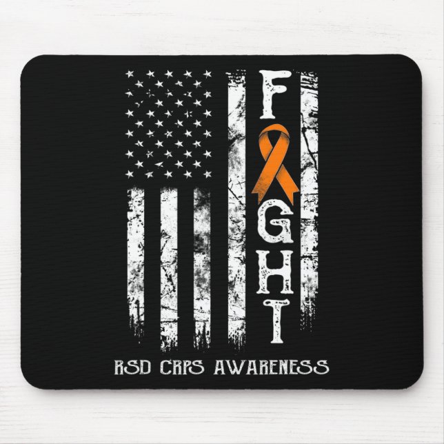 Rsd Crps Warrior Us Flag Mousepad (Vorne)