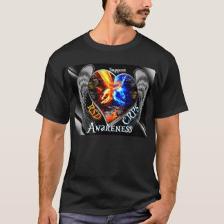RSD CRPS Winged loderndes Handherz-Shirt T-Shirt