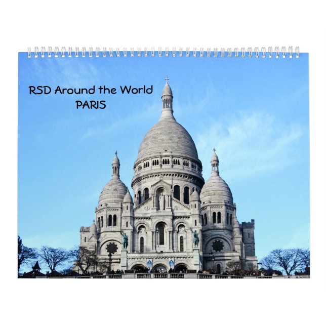 RSD rund um den World Paris Calendar Kalender (Titelbild)