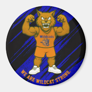 RSD WILDCATS SPORTS MAGNET BLUE UND BLACK BG,