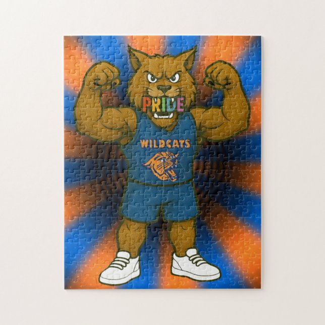 RSD WILDCATS SPORTS MUSKULAREN PRIDE PUZZLE (Vertikal)