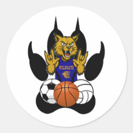 RSD WILDCATS SPORTS STICKER