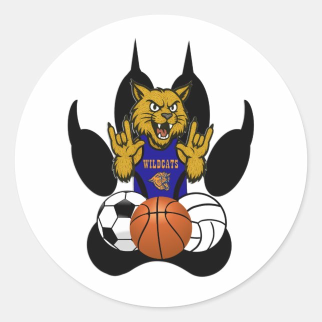 RSD WILDCATS SPORTS STICKER (Vorderseite)