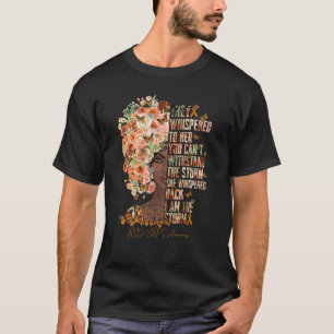 Rsdcrps Awareness Black Girl Blume Orange Ribbon T-Shirt